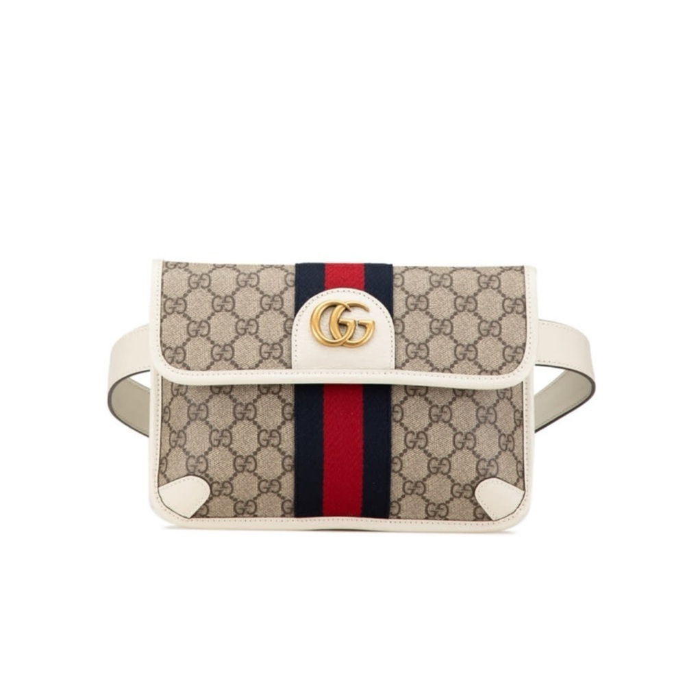 Gucci brown/white GG canvas web Ophedia Belt bag
80cm/32" adjustable